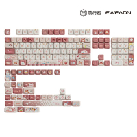 EWEADN 前行者 MX 十字軸 PBT 鍵帽 - 可愛貓貓 注音 倉頡