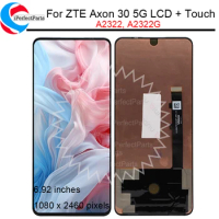 6.92'' AMOLED For ZTE Axon 30 5G A2322 A2322G LCD Display Touch Panel Screen Digitizer Assembly For ZTE Axon 30 LCD