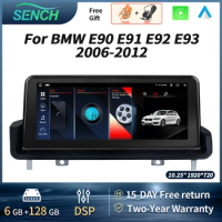 10.25 Inch Car Intelligent System For BMW E90 E91 E92 E93 Wireless CarPlay Android Auto Multimedia Player Touch Screen Head Unit