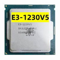 ใช้ Xeon E3-1230V5 CPU 3.40GHz 8M 80W LGA1151 E3-1230 V5 Quad-Core E3 1230โปรเซสเซอร์1230V5จัดส่งฟรี