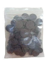 Extra Dark Coin Chocolate 75% Cacao +-100G Food Snacks