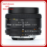 Nikon 50mm Nikkor F/1.8D AF Prime Lens for DSLR Cameras