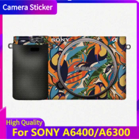 For SONY A6400/A6300/A6700/A6000/A6600/A6100 Camera Sticker Protective Skin Decal Vinyl Wrap Film ILCE-6400 ILCE-6300