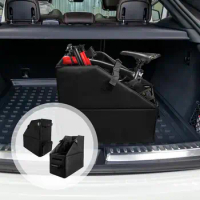 Foldable Bike Storage Box For Broompton Car Trunk Carrier Rear Rack Trunk Bag For Bicycles Multi Functional Back Seat Rack Bag