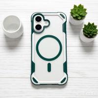 Stylish dan Mewah Magnetic Shockproof Phone Case untuk iPhone 17 AIR 16 15 14 13 12 11 Pro Max Plus