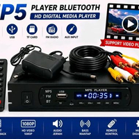 Rakita Mp5 Bluetooth FM Radio USB 12V Siap Pakai Dengan Remote Control & Adaptor 12V 1A Cocok untuk