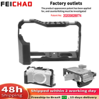 XT4 DSLR Camera Full Cage Rig for Fujifilm Protective FUJI X-T20 X-T30 II / X-T2 X-T3 X-T4 X-E4 Tripod Stabilizer Extension Kit