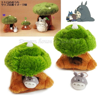 日本宮崎駿 龍貓 Totoro 樹屋/樹洞 絨毛玩偶/絨毛娃娃 《 S 》 ★ 日本原裝進口 ★ Zakka'fe