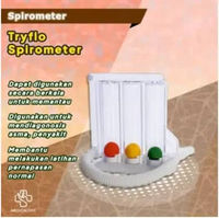 Alat Bantu Latihan Pernapasan Incentive Spirometer Tryflo Spirometer
