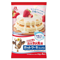 【江戶物語】MORINAGA 森永製菓 煉乳風味 鬆餅粉 360g 4袋入 蛋糕粉 煎餅粉 日系甜點 日本原裝進口