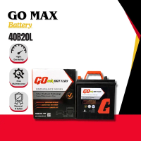 GO MAX Battery Aki Mobil Datsun Go 40B20L / NS40ZL 12V / 40Ah - Aki Kering