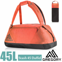 【GREGORY】Stash Duffel 45L 超輕多功能耐磨三用裝備袋.後背_秋日紅