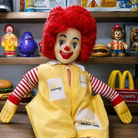 Boneka Ronald McDonald Original Vintage Koleksi Langka