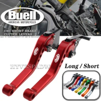 Motorcycle Adjustable Handles Lever Long/Short Brake Clutch Levers For Buell S1 Lightning 1997 1998