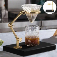 Copper Coffee Dripper Stand Brewing Coffee Station Coffee Filter