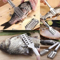 Pengupas Sisik Ikan Stainless Steel Fast Cleaning Fish Peeler