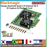 Blackmagic Design DeckLink Quad 2 8-Channel 3G-SDI Capture &amp; Playback Card SD and HD up to 1080p60