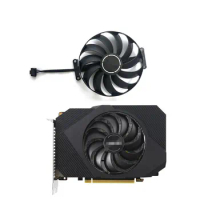 1 fan brand new for ASUS GeForce GTX1650 GDDR6 4GB PHOENIX OC graphics card replacement fan FDC10U12D9-C