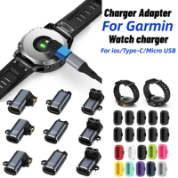 Type C Charger Adapter Replacement Charging Connector Smart Watch 90 Degree Elbow Accessories for Garmin Fenix 7/7S/7X/6