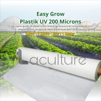 Plastik UV Easy Grow 200 Microns Lebar 6 Meter Plastik Green House Ecer