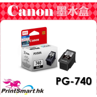 Canon 原裝黑色墨盒連噴墨頭 (標準裝) PG-740 (平行進口) 