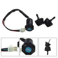 Set kunci suis ignisi 4 pin untuk 50 cc, 70 cc, 90 cc, 110 cc, 125 cc dan 250 cc, sesuai untuk ATV d