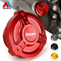 For YAMAHA TMAX TMAX530 TMAX560 2018 2019 2020 2021 2022 Motorcycle M20X2.5 CNC Engine Oil Cap Bolt Screw Filler Cover