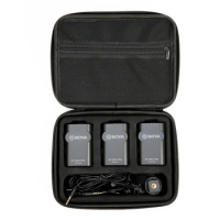 New BOYA BY-WM4 PRO K1/2 2.4GHz wireless microphone for iPhone, Ipad and most of Android devices,DSLR camera, Camcorder, PC
