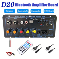 Bluetooth Amplifier Board Hifi Bass Amplifier Subwoofer Audio Karaoke Amplifier Board Speaker Motherboard