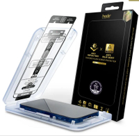 hoda AR抗反射德國萊因認證抗藍光玻璃貼 iPhone 15 系列 附無塵太空艙貼膜神器