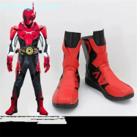 Red Ark Kamen Rider Ark 01 Zero One Cosplay Shoes Boots Game Anime Halloween Christmas RainbowCos0 W3393