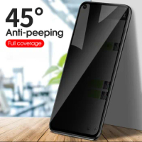 Anti Spy Tempered Glass For Huawei Honor 8X Screen Protector Honor 50 9X Pro 10i 10 Lite 8S 9A 20 30s X10 View 20