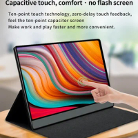 Ultra Thin Gaming Monitor Portable 15.6 inch 4K touch screen monitor with usb type C for Mobile