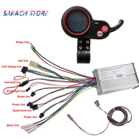 Controller and LCD for 10 inch 36V 350W500W 48V 500W800W1000W motor wheel