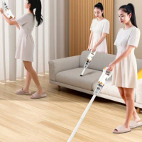 Cordless Mop Vacuum Mop All-in-One Cleaner Triple Filter Steam Mop Lightweight Handheld Vacuum Cleaner