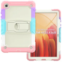 For Samsung Galaxy Tab A7 Lite 8.7 inch Tablet Case Silicon Safe Stand Tablet Shell Covers for Samsung Tab A7 10.4 inch SM-T500