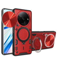 เคสขาตั้งแบบหมุนได้, สำหรับ Xiaomi 14 Pro, 13 Ultra, POCO X6, M6 Pro, ฝาครอบกันกระแทกแบบไฮบริด, ป้อง