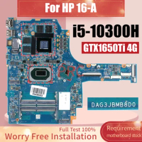 DAG3JBMB8D0 For HP 16-A Laptop Motherboard i5-10300H GTX1650Ti 4G Notebook Mainboard