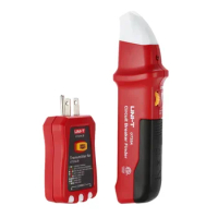 UNI-T UT25A Automatic Circuit Breaker Finder Socket Ground Tester with LED Indicator Electronic Component Test