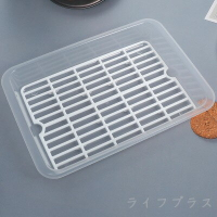 【一品川流】日本製多功能瀝水收納盤/保鮮盒(3組)
