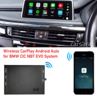 Wireless carplay dongle X6 M F86 2015-2017 with NBT system Android Auto MirrorLink Integration kit car apple play apps carlinkit