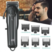 VGR V-282 Hair Clipper Stainless Steel Rechargeable Cordless
