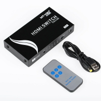 5進1出HDMI影音訊號切換器附遙控器 / HDMI切換器(選擇器)音頻視頻信號切換器