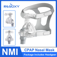 Resoxy CPAP Nasal Mask M / Lsize Light Cpap Nasal Mask Silicon Material Comfort Nazal Mask for Auto CPAP Sleep Snoring Apnea
