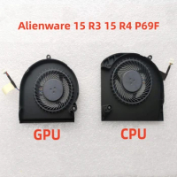 Laptop CPU GPU Cooler Fan For Dell Alienware 15 R3 15 R4 P69F