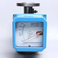 HJLZ Rotameter Metal Rotameter Price Variable Area Chemical Liquid Rotameter Metal Tube Float Flowmeter