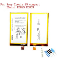 Original LIS1594ERPC Battery For Sony Xperia Z5 Mini Z5 Compact E5823 E5803 XA Ultra C6 F3216 F3215 Xmini F5321 F3216XC