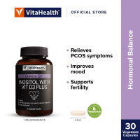 VitaHealth Charge-Up Inositol with Vit D Plus [Expiry 7/2027]