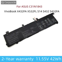 Original C31N1843 Laptop Battery For ASUS VivoBook X432FA X532FL S14 S432 S432FA S432FL S15 S532 S532FA S532FL 0B200-03430000