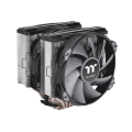 Thermaltake 曜越 TOUGHAIR 710 雙塔雙風扇 CPU 散熱器 - 黑色版，165mm x 146.6mm x 148.6mm